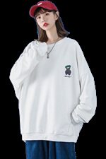 女士类目百搭宽松慵懒风长袖加厚休闲印花卫衣上衣9710/，女装卫衣/绒衫，星座1506-1