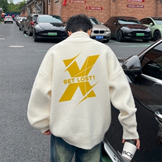 高质量！秋冬高领毛衣加绒加厚翻领针织衫男毛衣FL231-特p38，男装针织衫/毛衣，电商B367