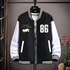 2025春季跑量秋棒球服夹克男士韩版外套潮流JK9704-P35，男装夹克，星座1105