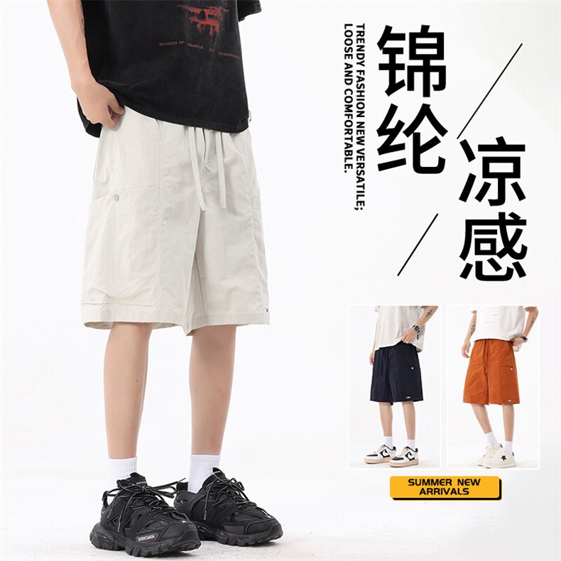 抖音品质短裤五分裤休闲百搭速干超薄冰丝A146-GY528特p25量大优,男装牛仔裤,HDA146