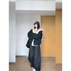 现货高品质美式高街冬季重磅硬挺短款座山雕毛领棉衣男女加厚外套，男装棉衣，电商A486
