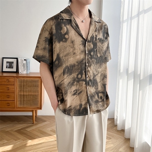 B353 CS369 P55 M-3XL 聚酯纤维100 夏季新款2025冰丝衬衫直播款3图片
