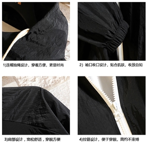 FS63099-P55 薄款防晒衣男透气防紫外线钓鱼外套冰丝防晒服图片
