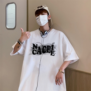 ！纯棉重磅220克 夏季男士印花短袖T恤QT707-T265-P25图片