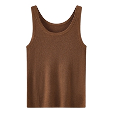 2025年秋季新款百搭女士圆领无袖背心，女装羊毛衫，星纬羊绒