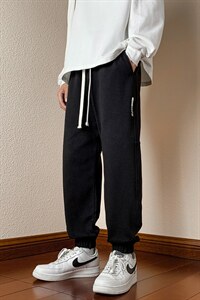 高品质秋季新款运动裤男束脚宽松卫裤潮流休闲长裤篮球裤子图片