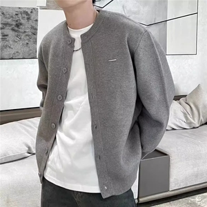 冬季新款圆领针织衫开衫男女毛衣加厚打底长袖毛衣上衣MY156 P65图片