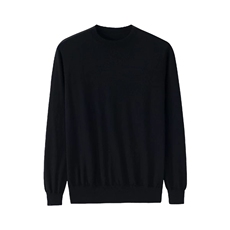 秋冬羊毛衫男V领打底宽松针织圆领毛衣男士休闲反季衫，男装针织衫/毛衣，唯若美羊绒