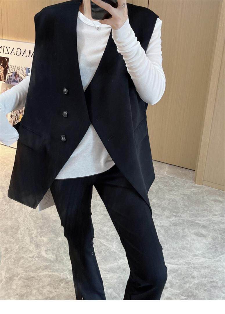 西装料马甲，女装西装，卡薇尔