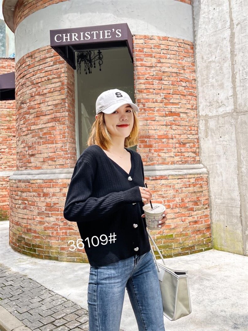 针织羊绒开衫，其它，千百莲