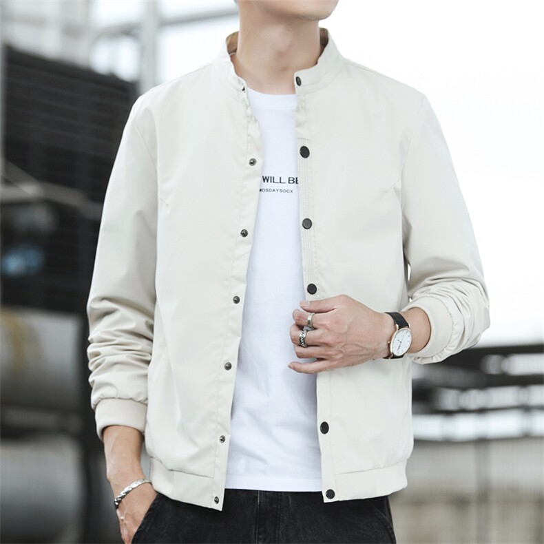 现货主推差价给力大码立领休闲夹克外套上衣男JK820P48，男装夹克，电商B226