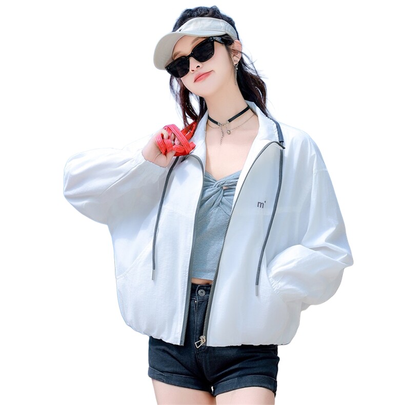 防晒衣女2025新款夏季宽松防紫外线轻薄透气今年流行爆款防晒服潮,女装防晒衣,可可小西