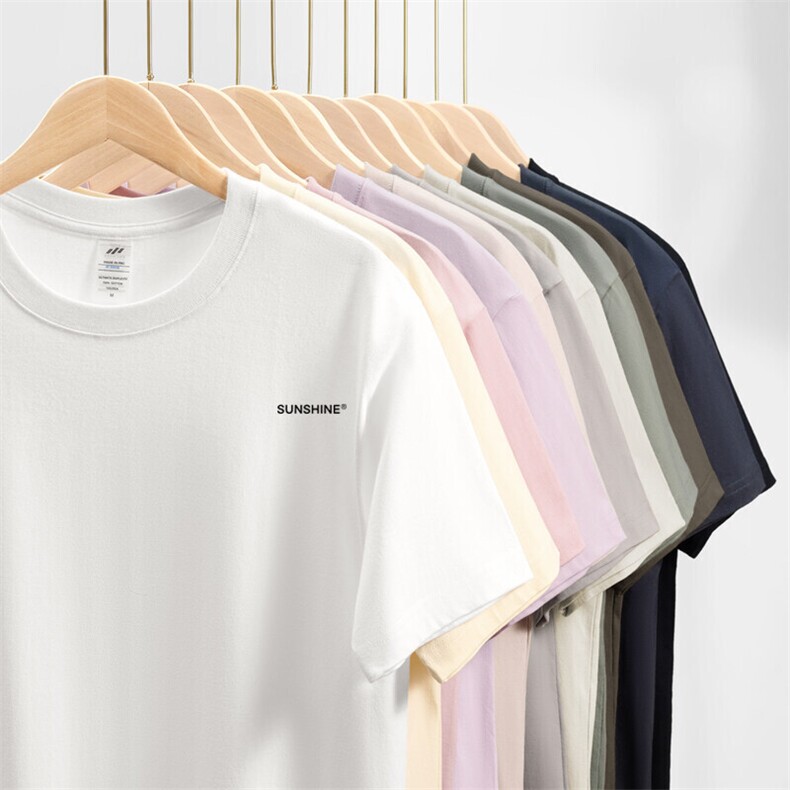 0106 重磅230克字母印花短袖T恤 20色选 S-4XL 特P17图片