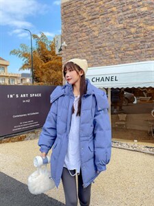 羽绒服糖果色图片