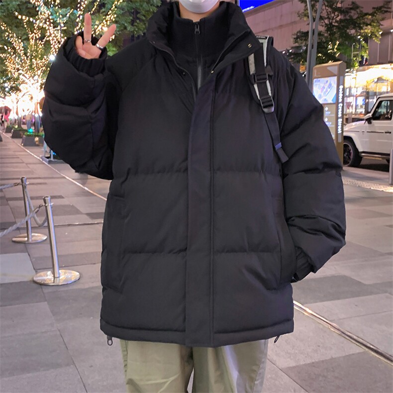 抖音冬季立领假两件光版保暖棉衣二开大货A406MY8862P85,男装棉衣,星座309（原A406）
