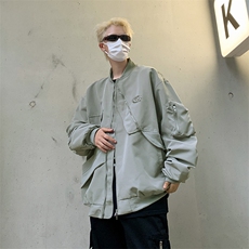 复古美式棒球服夹克外套JK07008-P60，男装夹克，星座308B-2