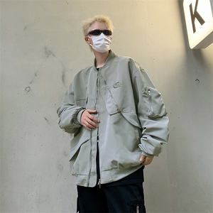复古美式棒球服夹克外套JK07008-P60图片