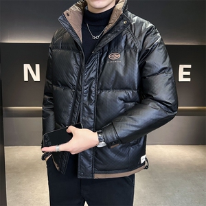 大货冬季皮羽绒服男立领加厚保暖防寒服C317-Y8215-P185图片