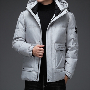 2023新款冬季连帽羽绒服爸爸装加厚时尚棉衣外套DFLDY6008-P285图片