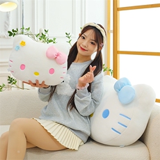 美思尼毛绒玩具 花朵凯特猫抱枕