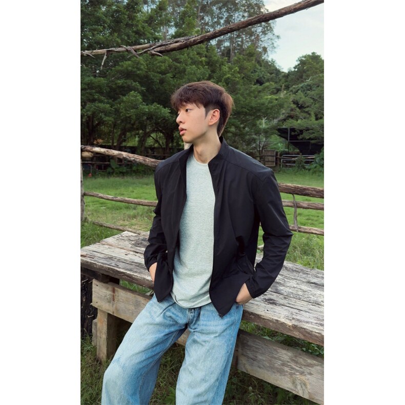 1506/QW2250/P46季轻薄速干立领防晒衣防紫外线骑兵透气钓鱼服,男装防晒衣,星座1506