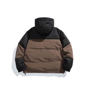 2025冬季新款男日系潮牌连帽白鸭绒羽绒服加厚外套棉衣YR36-F265图片