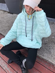 男女图片秋羽绒图片