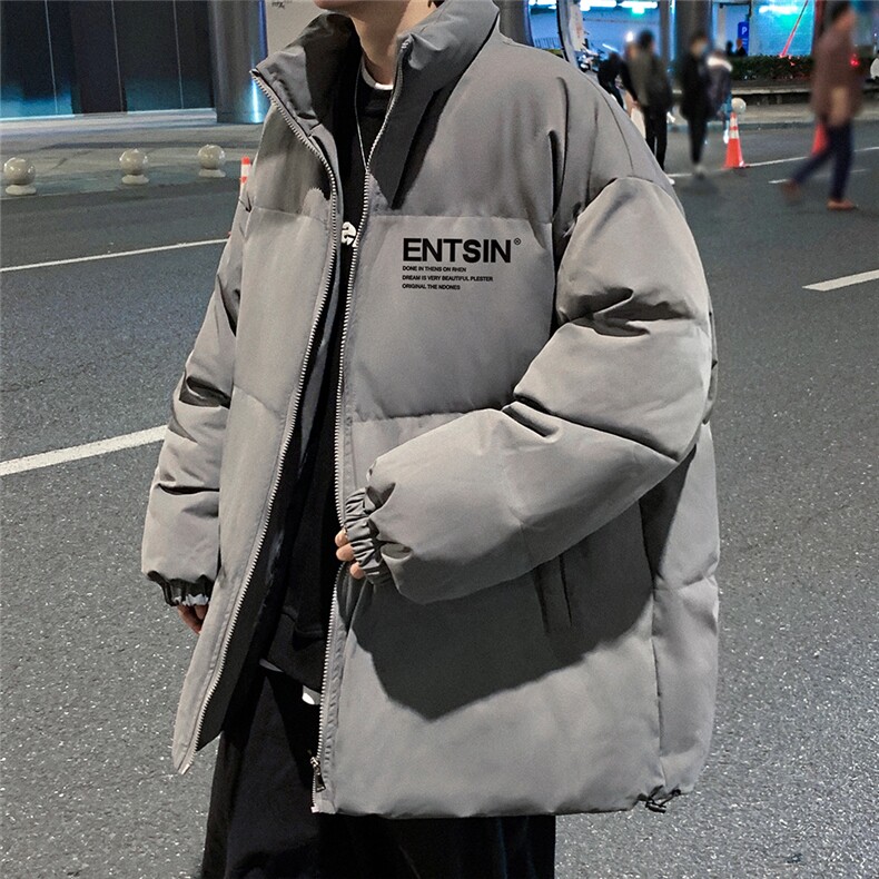港风 新款冬季时尚百搭立领加厚棉服外套MY62039特批65控99图片