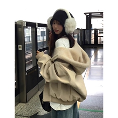 网图荔枝纹皮座山雕棉衣外套加绒连帽夹克棉服A025-KY1807-P88，男装夹克，电商A025