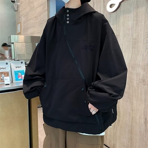 秋季2023新款休闲宽松冲锋衣女春秋设计感小众高级感外套 JK7011图片