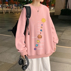 WY21-P28圆领卫衣男士潮牌上衣男长袖T恤男长袖t恤男加绒P36，男装卫衣，电商B367