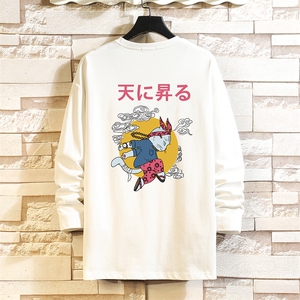 TX3012-P28 加绒款-P35 纯棉长袖t恤男大码圆领打底衫体恤 砖墙图片