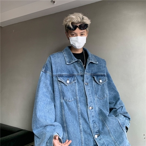24款 牛仔夹克宽松韩版工装潮流水洗外套 N991/P98图片