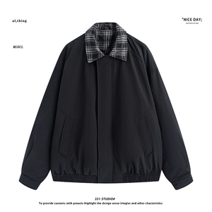 平铺~新标90白鸭绒冬季美式假两件羽绒服外套 E116/P238图片