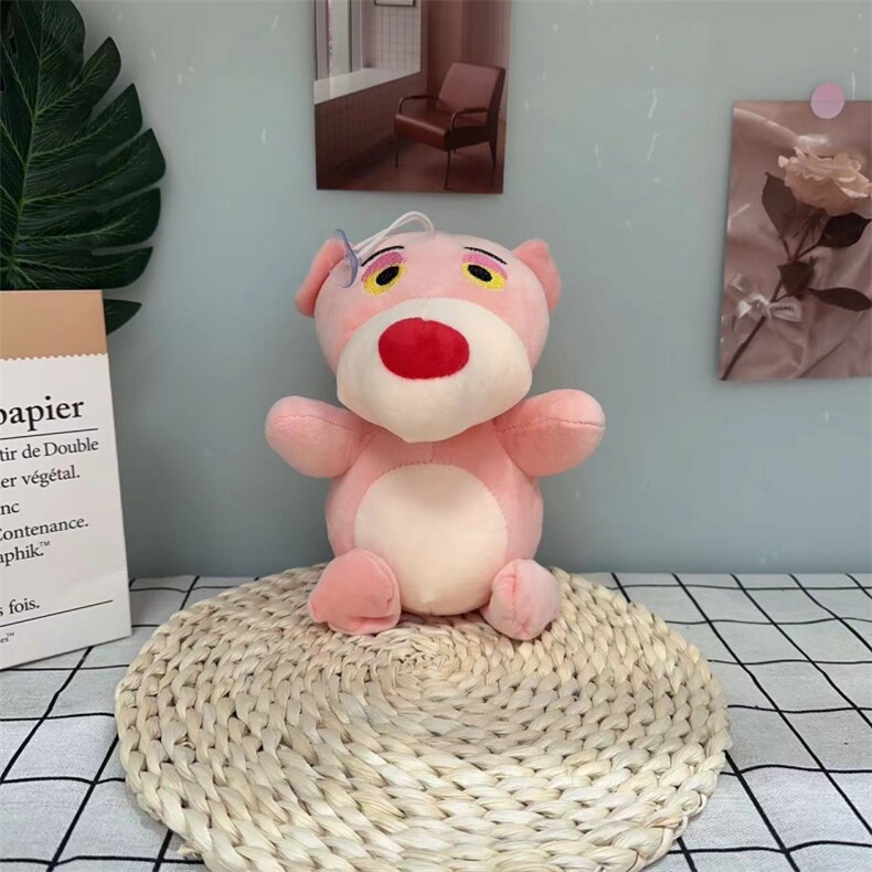 粉豹豹，威威毛绒玩具