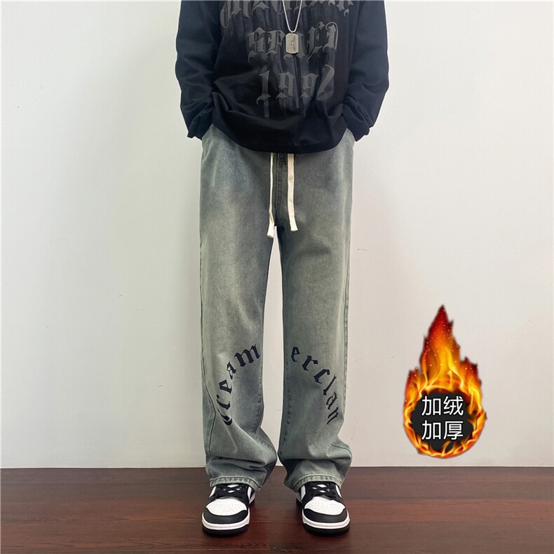 k820J-p65-控88薄款55控78加绒宽松大码牛仔裤cityboy,男装牛仔裤,星座116