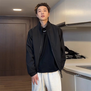 男款春季休闲外套潮牌美式复古痞帅夹克男女同款JK001-P50 限价88图片
