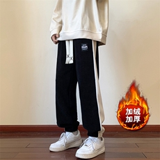 抖音品质440G雪尼尔欧棉绒休闲裤K810*P39加绒45控68，男装休闲裤，星座227-2