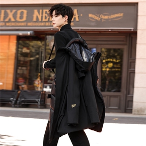 高端羽绒服高级感黑金冬装男士中长款羽绒服 313B--WH25839-P320图片