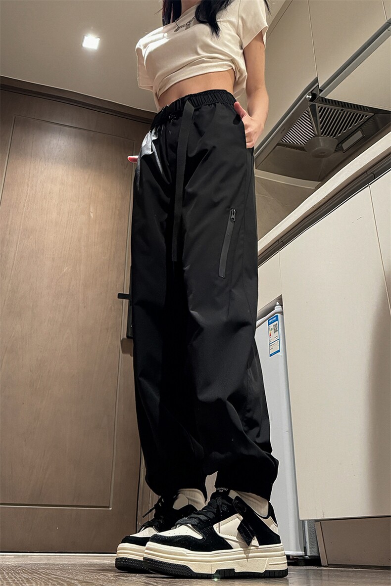户外防水冲锋裤女C2347-TP35控价48春季新品卡扣腰带束脚休闲裤,男装休闲裤,电商A102-1