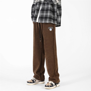重磅欧棉绒刺绣休闲裤大码无影墙M~5XL XZ604-KG48-P55控68图片