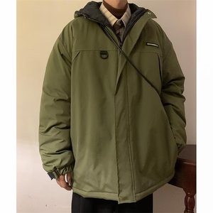 冲锋衣棉服外套男2024冬季新款工装夹克宽松机能棉衣W666-P78图片