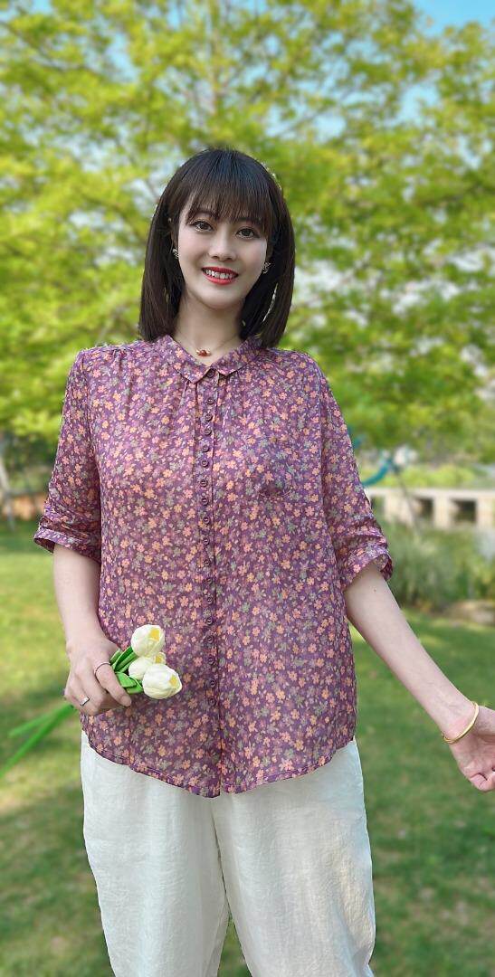 纯苎连衣裙小衫裤子裙子衬衣 时尚风 风淑女风休闲风，女装连衣裙，川哲