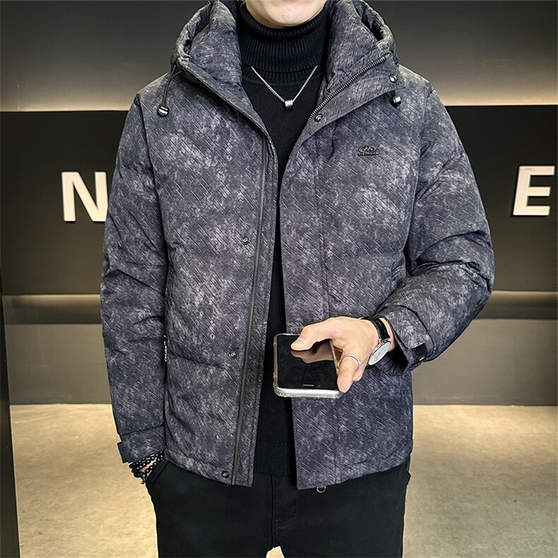 大货标50灰鸭绒男装羽绒服连帽C317-Y7865-P225控298,男装羽绒服,电商C317