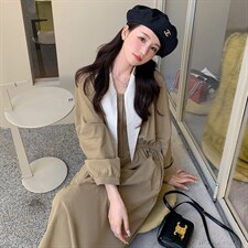 【现货】秋新款显瘦连衣裙251-615-P115-K178，女装连衣裙，浙宝189