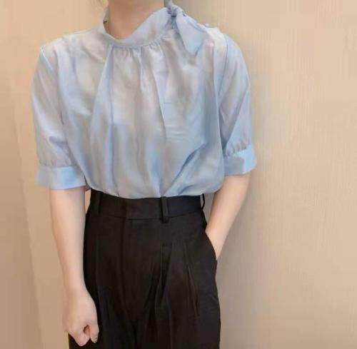 系脖衬衣，女装，青迈国际