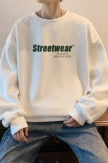 华夫格！2023秋季新款男士圆领卫衣简约长袖上衣HWY08P30，男装卫衣，电商B220