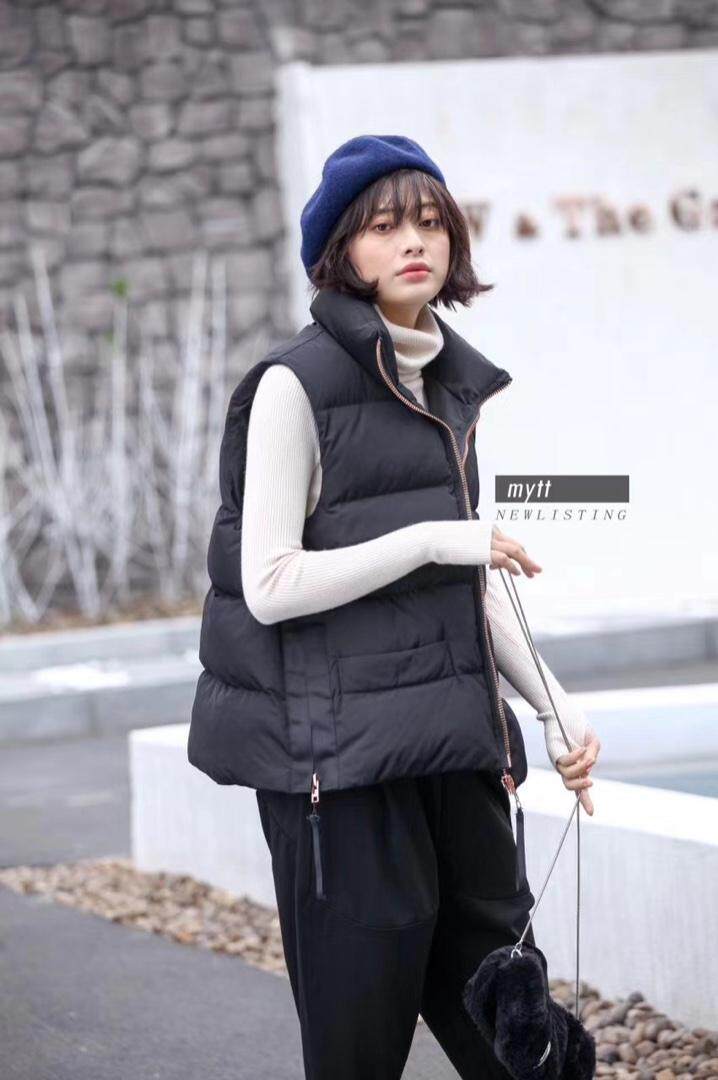 冬装新款羽绒马甲全部现货欢迎新老客户到店选购，女装马甲，Mytt