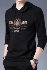 BSS129秋季新款2023年男士休闲圆领卫衣长袖套头外套时尚P62，男装卫衣，电商B360