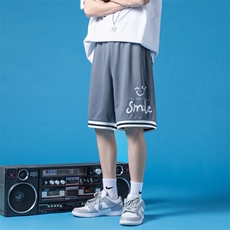 ！2023夏季男士速干短裤织带撞色五分裤宽松中裤DK501P25，男装休闲裤，电商B220